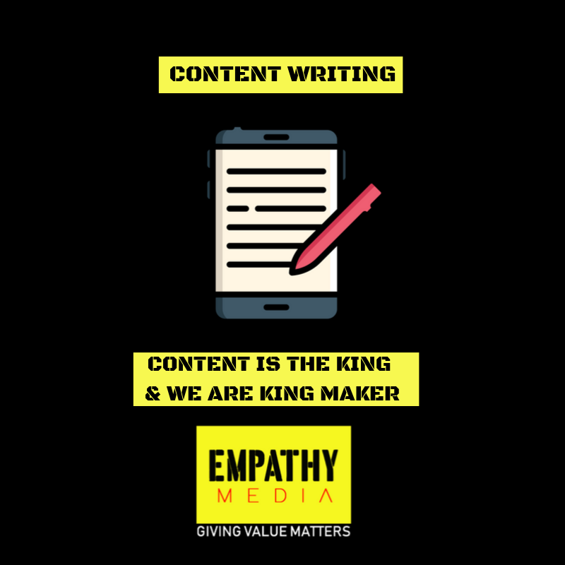 media_empathy's tweet photo. Content is the King &amp; we are King maker.
Reach us out for your #Content needs!
#EmpathyMedia #ContentWriting #ContentMarketing https://t.co/GtyqA9paEN