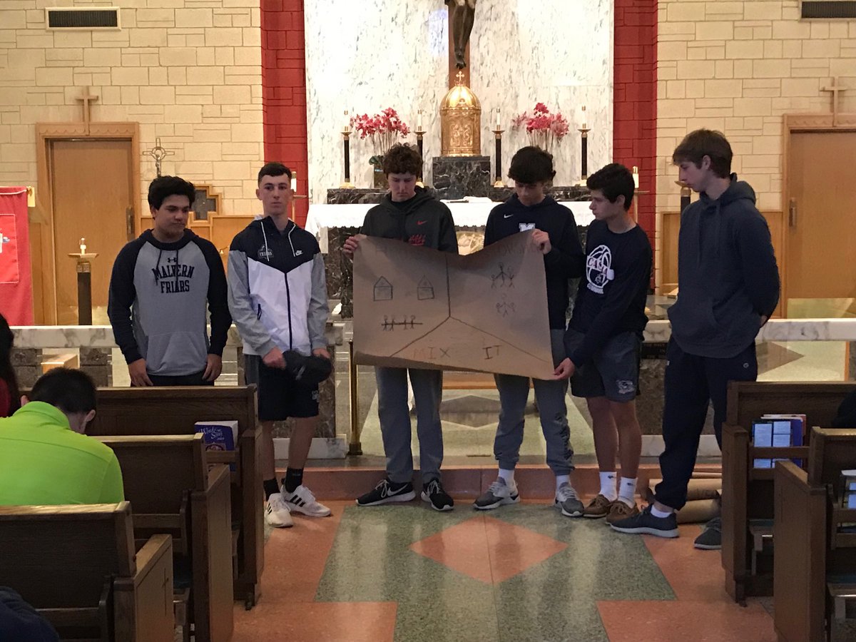 MPStudentLife1's tweet photo. ⁦@MalvernPrep⁩ students reflecting on their experience at #savixi https://t.co/FDCsexpkWT