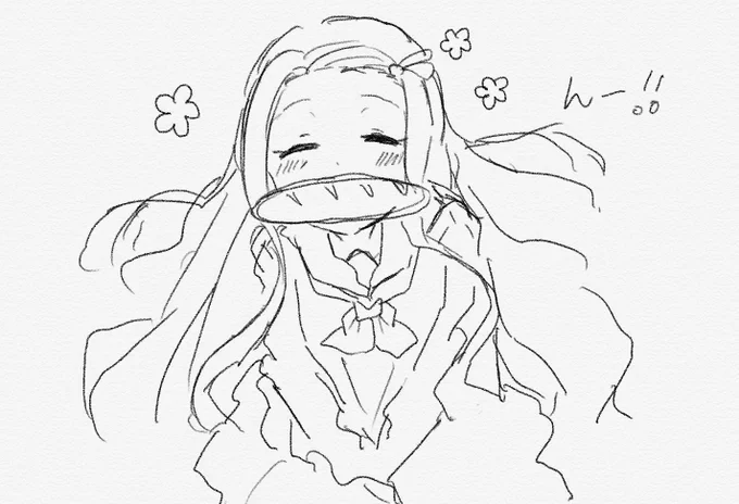ラクガキ禰豆子 