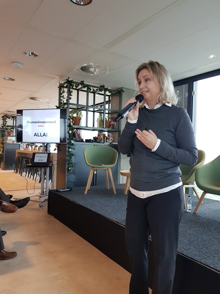 aimeevanrobot's tweet photo. @MullerCatelijne talks about the need for #humanincommand for a future of #ResponsibleAI @ALLAI_EU @WorldSummitAI https://t.co/Y9xjo3nUS3