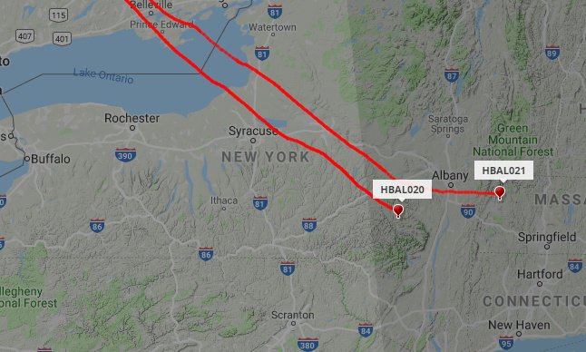 stratoballoon's tweet photo. This is an image of #ProjectLoon #HBAL020 which crossed southwest of Albany, New York on the afternoon of October 5, 2019.
Picture taken by Tom White using a 6" f10 reflector telescope.
#StratosphericBalloon
#LoonProject
#LoonForAll https://t.co/p195ty4T6X