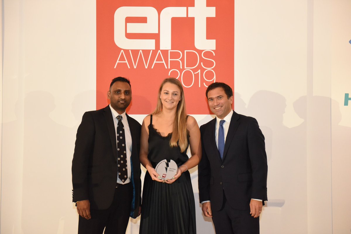 ERTonline's tweet photo. Congratulations to @Basil_Knipe, winner of Best Independent Domestic Appliances Retailer - Large (sponsored by #Blomberg)! #ERTAwards https://t.co/hi7FUZC1zR