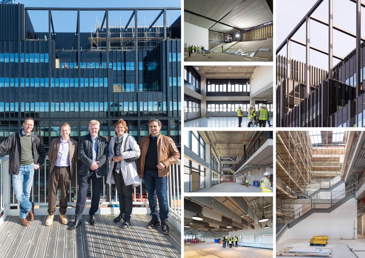 mecanoo_'s tweet photo. Exciting to see the internal spaces taking shape on our latest site visit to the Manchester Engineering Campus Development aka MECD! @mecanoo_ @penoyreprasad @balfourbeatty @bdp_com #Manchester #universityofmanchester @FrancineHouben @FedeleCanosa @ODiesfeldt @g_holmesphoto https://t.co/LdUTV3v67n