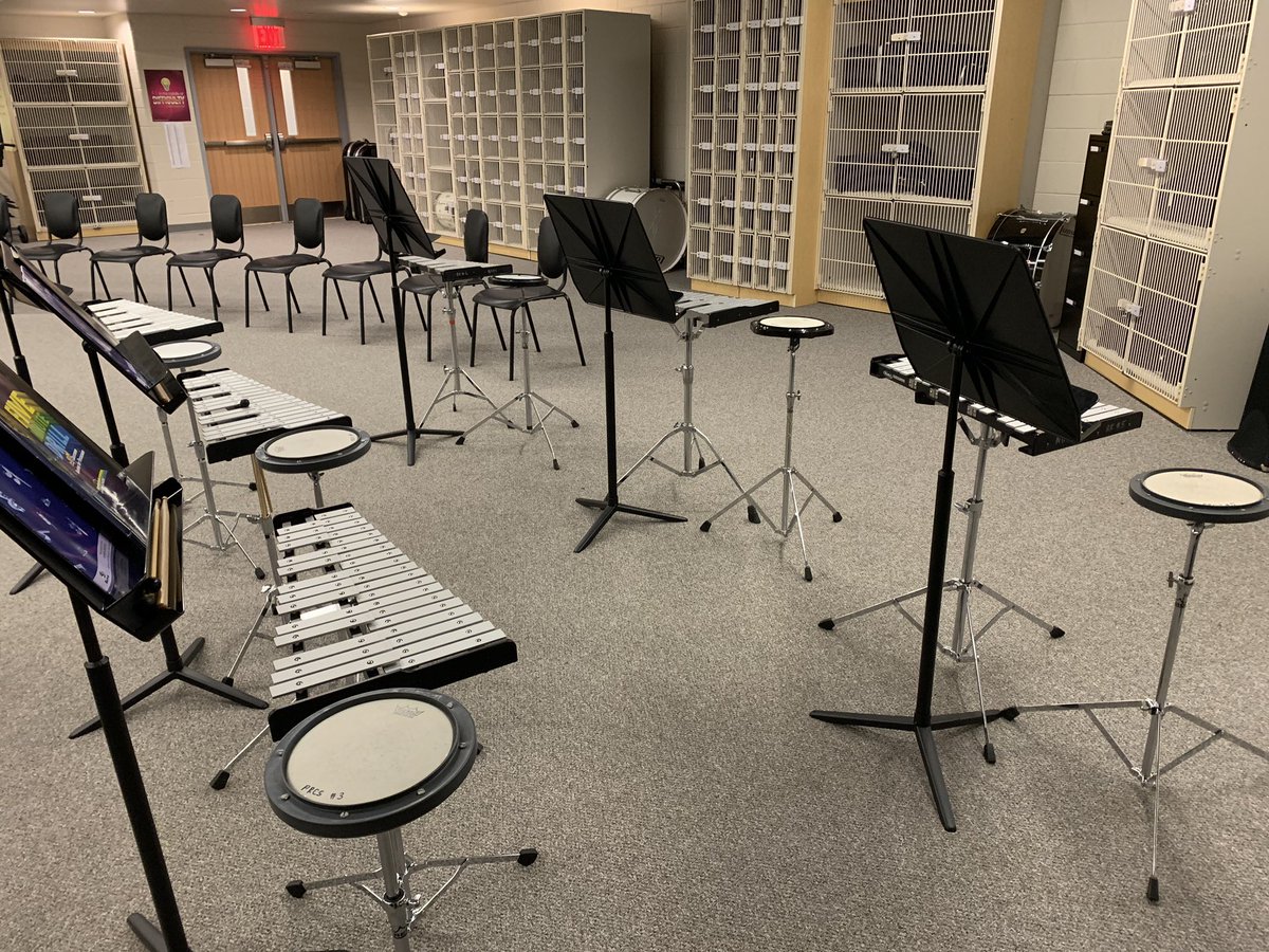 CWJBandManNBPS's tweet image. Six new percussion workstations to reinforce mallet technique and #studentaccountability for their learning! @PaulRobesonNBPS #PRCSArts #PercussionEnsemble #ArtsEncore #ALLIN4NB