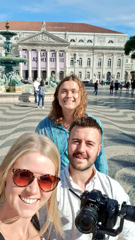 We have arrived in Lisbon ready for #wystc