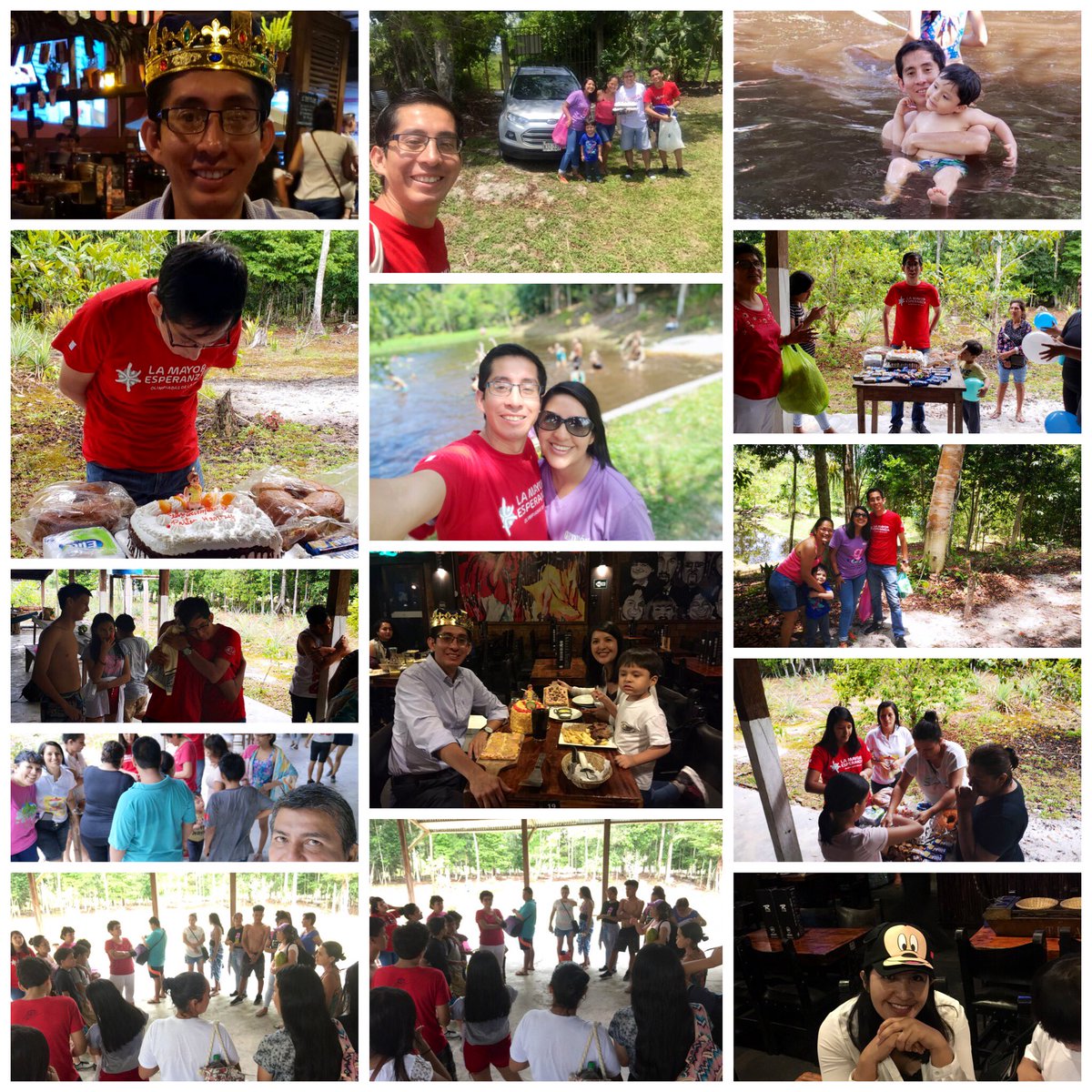 Solo tengo gratitud a Dios. En estos años me ha hecho pasar momentos maravillosos, conocer gente extraordinaria, ahora estar casado con una mujer increíble y tener un hijo hermoso. No se cuantos años más me regalará Dios, pero estoy seguro que a su lado, puedo estar tranquilo🎂