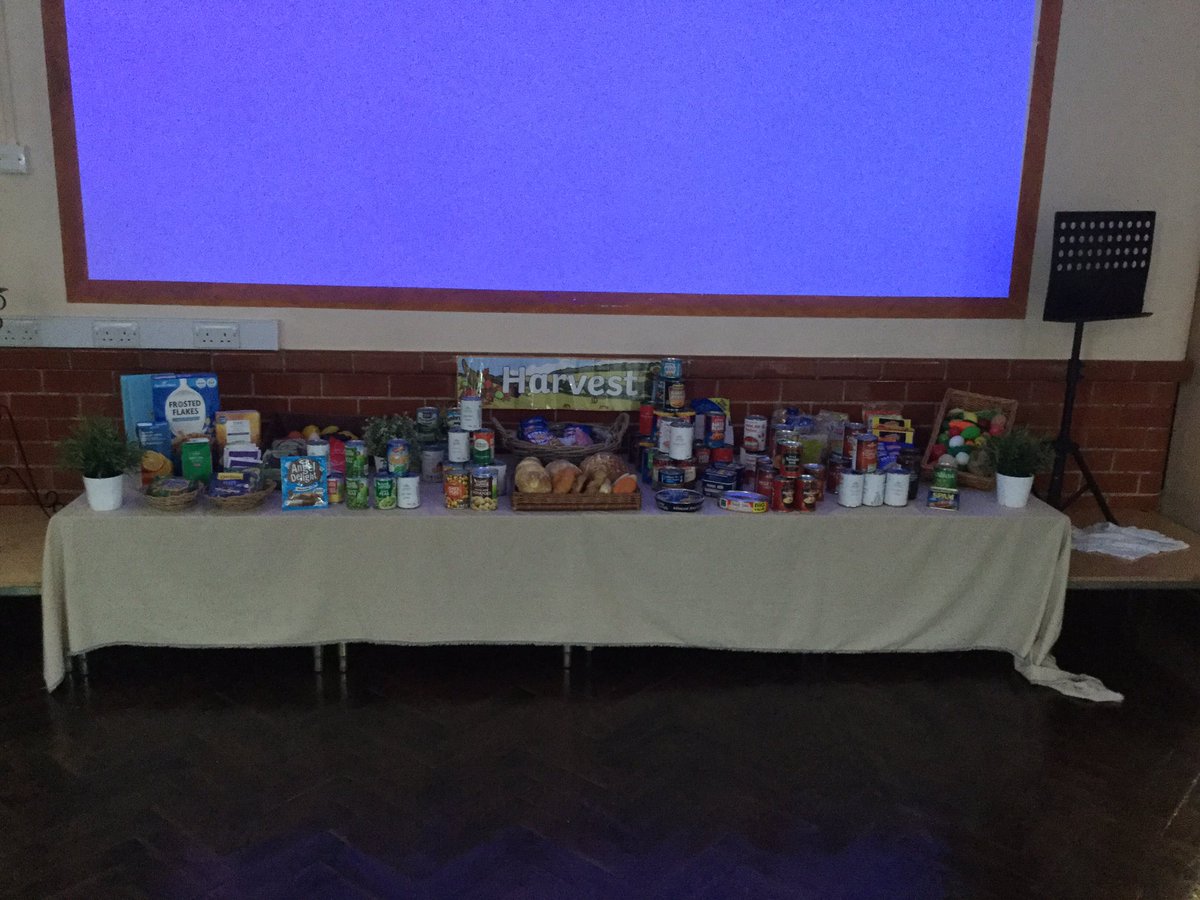 Class__6C's tweet photo. Harvest display looks fabulous last few days to bring in any donations. Thank you 😊 https://t.co/GsBBGxZeIt