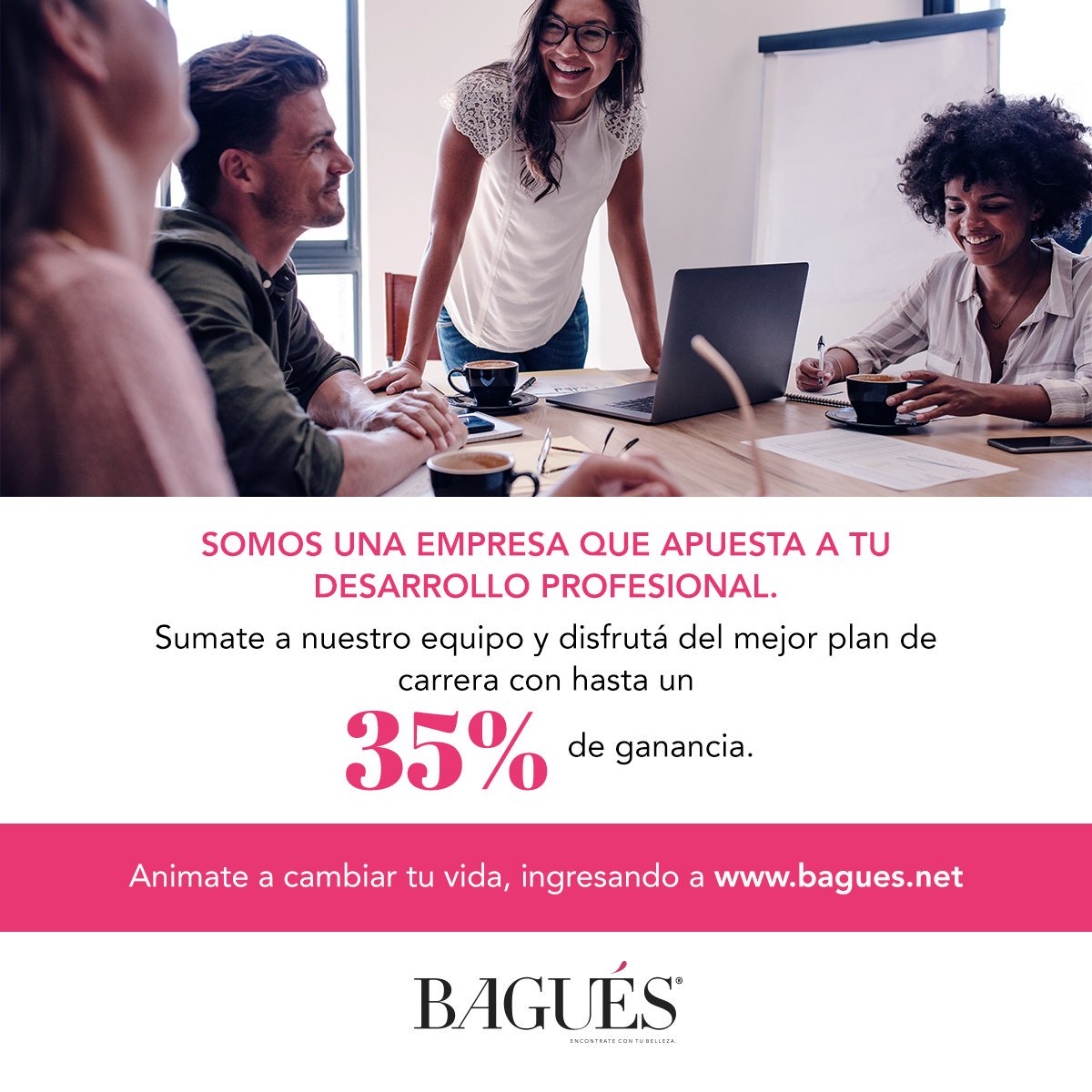 BaguesOficial's tweet photo. Si buscás tu desarrollo profesional, Bagués te invita a conocer el Plan de Carrera más simple, transparente y rentable de la venta directa.

Conocé más información en https://t.co/Kzu5Ka5PO3 y convertite en Empresario. https://t.co/MRSach3h2P