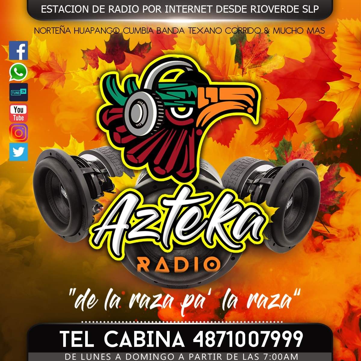 Azteka Radio on Twitter "AztekaRadio 🦅 R I O V E R D E SLP 🇲🇽 MX