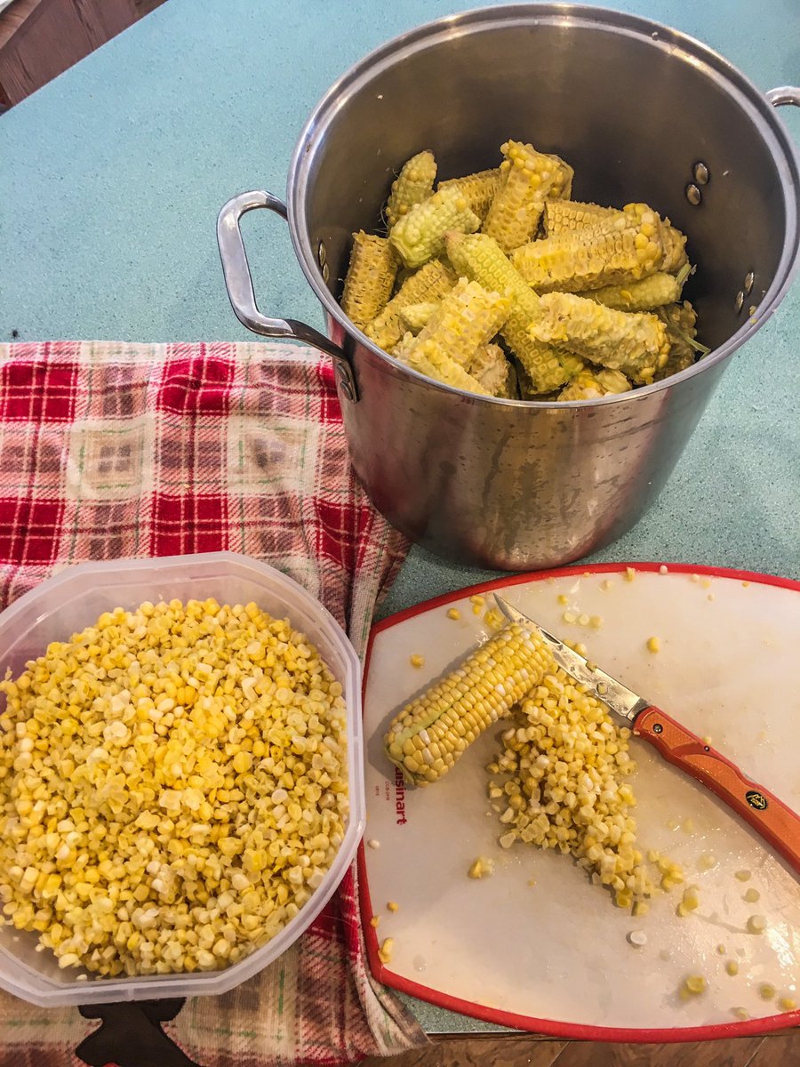 FredEichler's tweet photo. #MicheleMonday - I’m processing the last of the corn! Canning, freezing and using the cobs to make Corn Cob Jelly. If you have never had it before, I’ve included the recipe I use! Enjoy!
#everythingeichler #corncobjelly #canningoout #teamoutdoors #outdooredge #yourworkingpartner https://t.co/p2V84VKstT