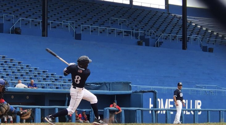 DBU_Baseball's tweet photo. Trevor Hatton gets the scoring started for DBU with a three-run blast in the bottom of the second inning. https://t.co/KjNCGgXGOF