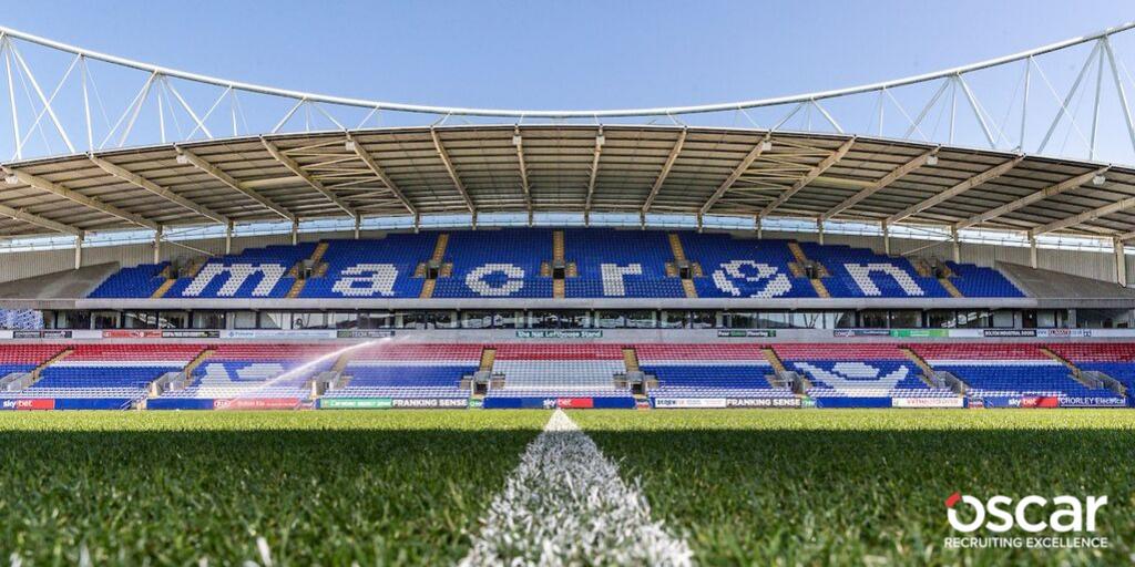 OscarRecruit's tweet image. We're happy to announce our corporate partnership with Bolton Wanderers Football Club!⚽

We will be sponsoring 2 matches this season and if you're eagle-eyed enough, you'll see our logo during the live match against Blackpool tonight on SkySports! 

#bwfc