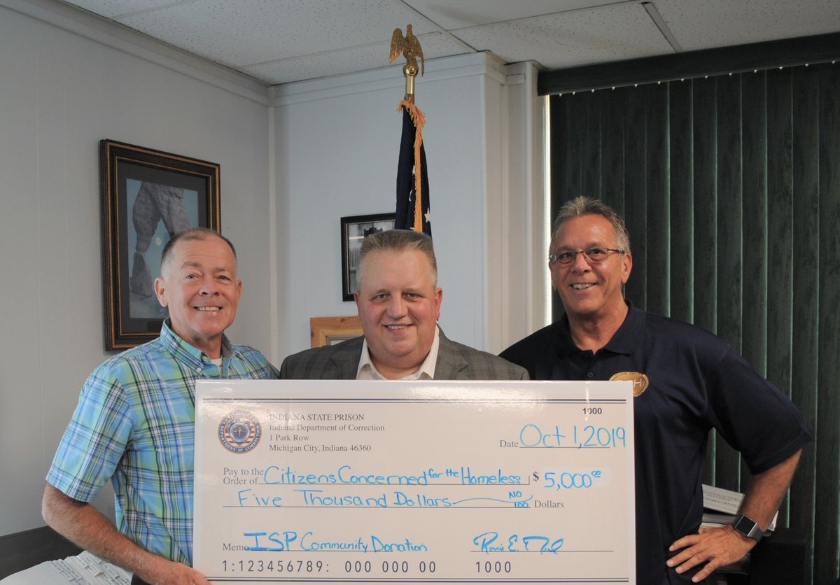 IndianaDOC's tweet photo. Indiana State Prison Donates $5k to Local Charity

https://t.co/Q5WFKAGdoY https://t.co/QVuZTllXI8