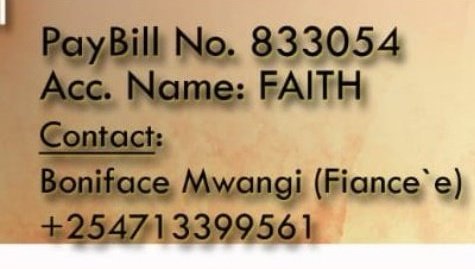 <a href="/SenMoturi/">Sen Moturi ™️</a> <a href="/KibetBenard_/">Kibet Benard</a> Never underestimate the difference YOU can make in the lives of others. Step forward, reach out and help
#100ShillingAppealForFaith