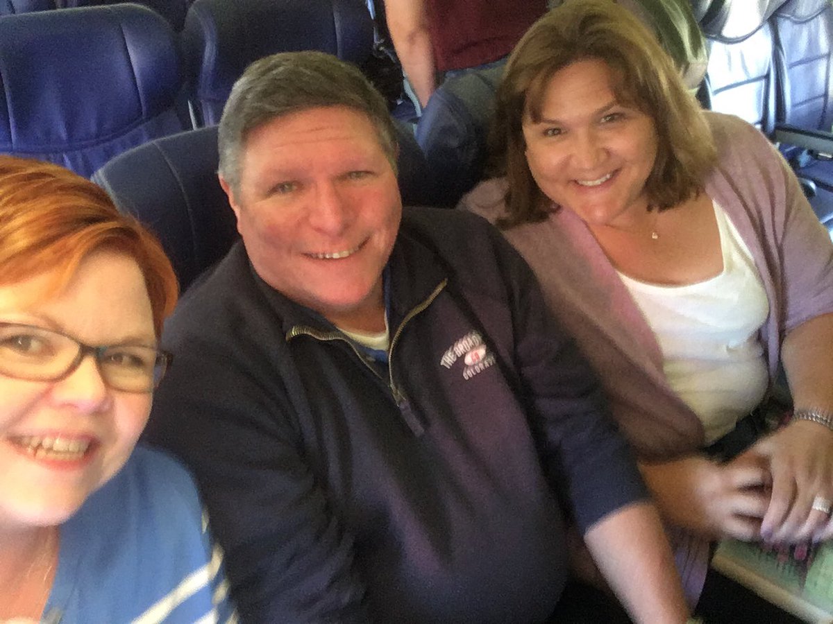 LeighaSchatzman's tweet photo. How awesome to be Orlando bound with AHTD members and great friends! Let’s go #AHTDFall https://t.co/AeD8NDT48P