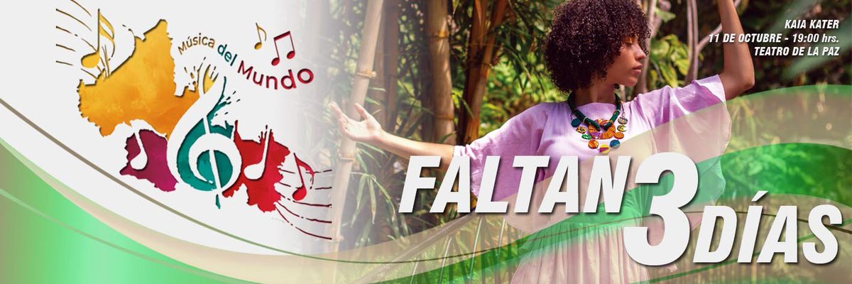 festivalsanluis's tweet photo. 🇲🇽 🇨🇦 🇨🇴 ¡ESTA SEMANA INICIA! 🇦🇷 🇨🇺 🇪🇨
Este jueves inauguramos el #FSLP2019 en la Plaza de los Fundadores y la invitación está abierta para gozar con nosotros de #LaMúsicaDelMundo...
¡Sólo 3 días para volver a vernos!
#FestivalDeSanLuis
#FSLP2019
#CulturaViva
#SLP https://t.co/YS7t0ZGNZC