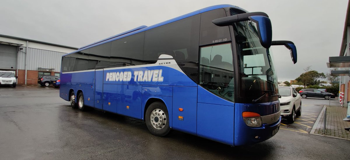 EliteSigns's tweet photo. #Setra #bus number 2 for #PencoedTravel, now wearing its new uniform with the #digitallyprinted #graphics.

@rolanddguk @metamarkuk @printmaxuk #Metamark #vehiclebranding #vehiclegraphics #bus #busgraphics https://t.co/A2hXuqLd0e