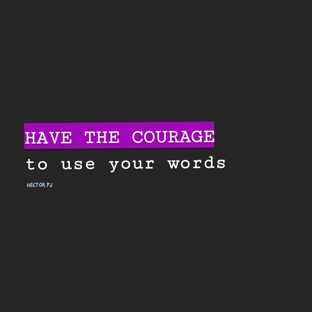 hctr_plascencia's tweet image. USE YOUR WORDS
sometimes you may have to write it down first before you share. sometimes you'll want to avoid saying it altogether... that's when your courage kicks in and you say it anyway.
. 
#OutOfSilos #MovementMagic #CommunityToCapitol #HèctorPJ
