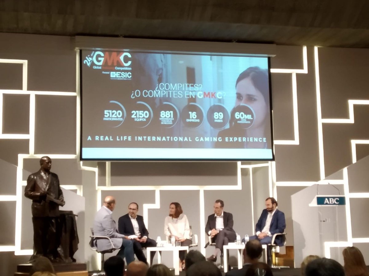 GMeydis's tweet photo. No te quedes fuera del nuevo juego...

Interesante charla la del otro día sobre la "Disrupción Digital" en la 24 Edición del Global Marketing Competition de ESIC. 

Meydis no se la quiso perder!. https://t.co/5F30irtFhv