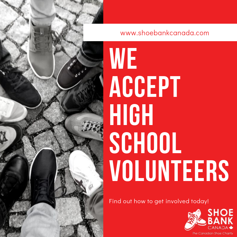 Do you know a high school student that needs volunteer hours? We can help! Contact us at: info@shoebankcanada.com  to get involved

#HighSchoolVolunteer #CanadianCharity #ShoeBankCanada
<a href="/DymonStorage/">DYMON Storage</a>