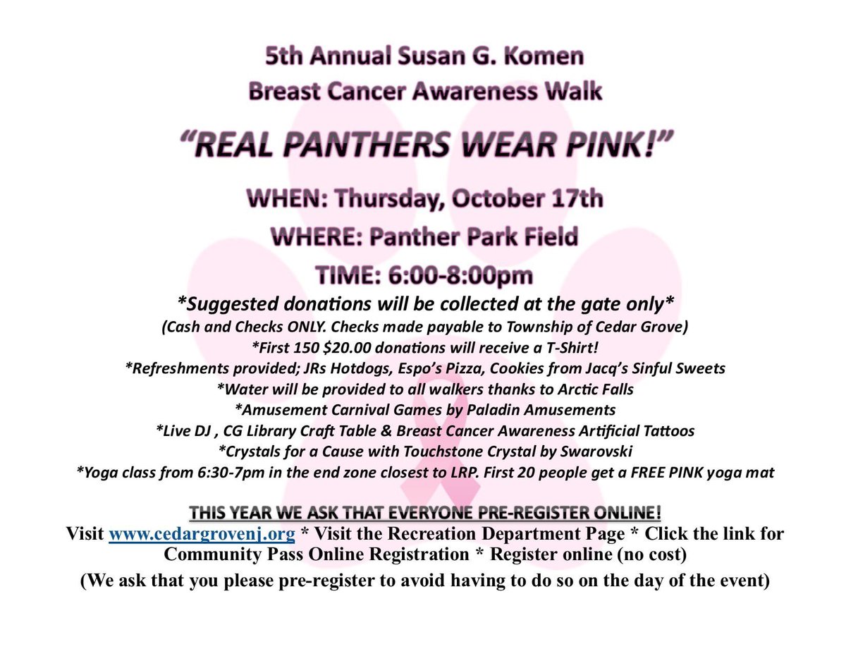 Cedar Grove Rec tweet media