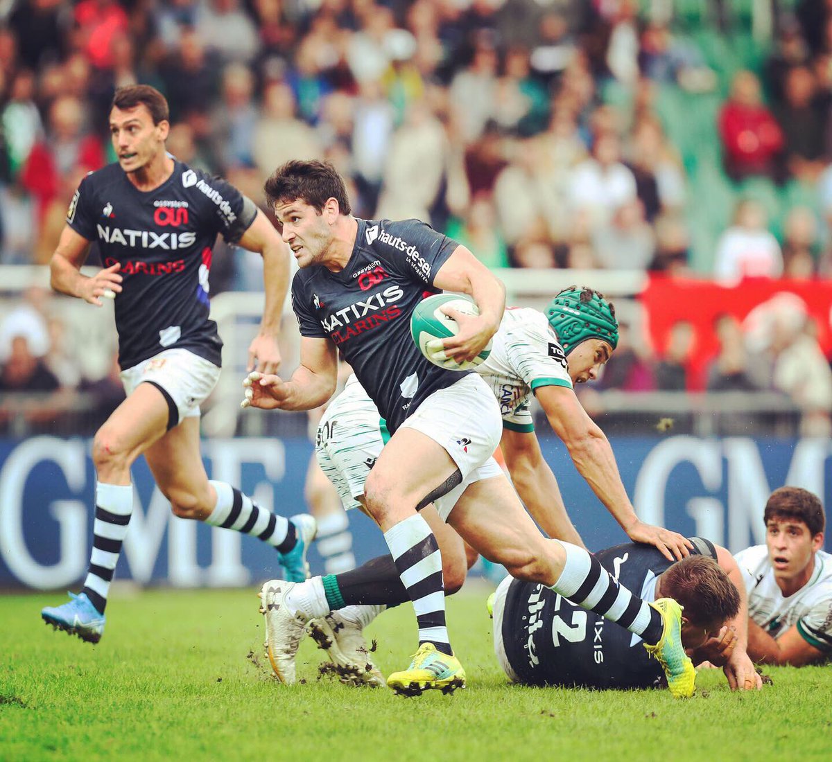 Hidalgoclyne's tweet photo. Hell of a win away to Pau. Much needed bonus point to get us right back in the mix. Looking forward to getting back home this weekend and putting in another shift against Agen 🕺🏽 https://t.co/KmZKmXjsyQ