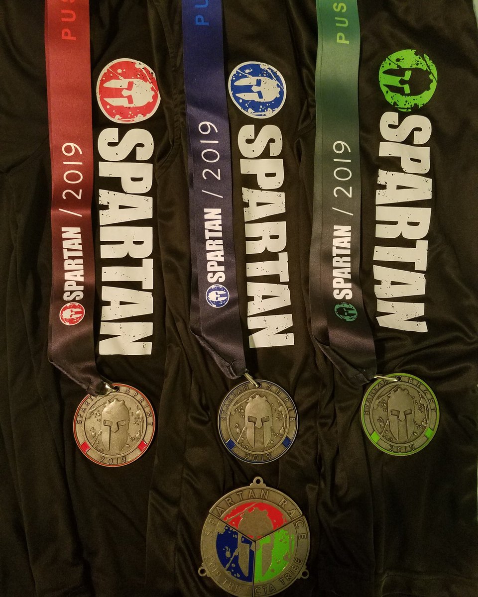 Finished my First Trifecta this weekend with The Beast in Attica, IN.
<a href="/SpartanRace/">spartan</a>