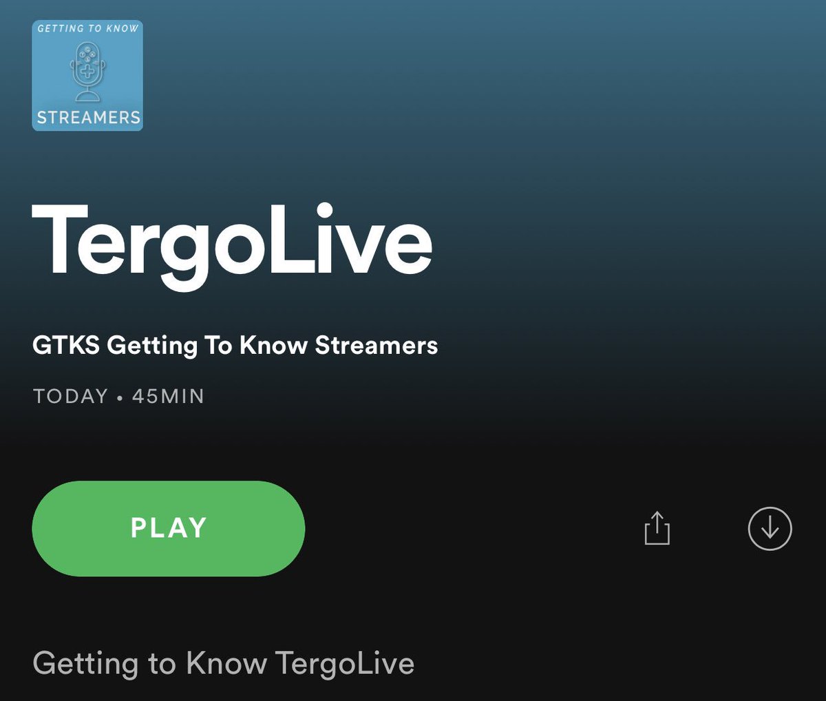 GTKSpodcast's tweet photo. New Podcast Episode out today with special guest @TergoLiv ! Yo Tergo has so much insight in the streaming community, make sure you give this episode a list! https://t.co/sC1dtqKD72 @PromoteGamers @TwitchRetweetr @Twitch @SupStreamers @SupportStream15 https://t.co/gY8L4OJYhb