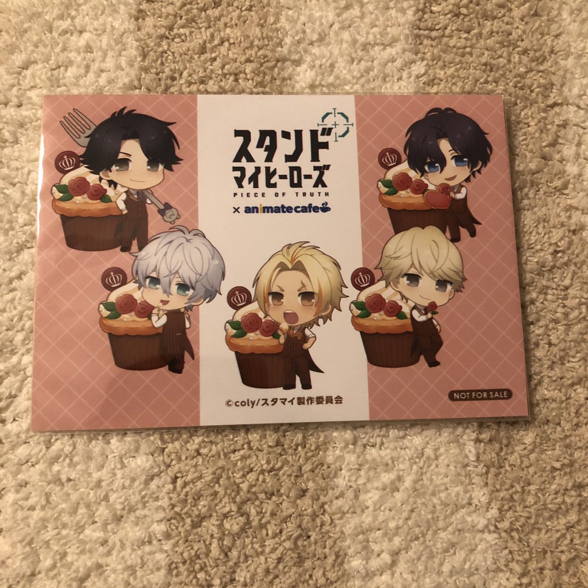 9stars7heaven's tweet photo. 【交換】スタマイ キッチンカー アニメイトカフェ
譲
コースター／★カナメ、新堂
アクスタ／★宮瀬、菅野
ブロマイド／九条家
求：同種 ★神楽、大��、Revel
★は神楽のみ。
8日、9日 19:15以降池袋手渡し、または後日、新宿、池袋での交換。郵送は神楽含む場合のみでお願いします。 https://t.co/QwU2WIrfFf