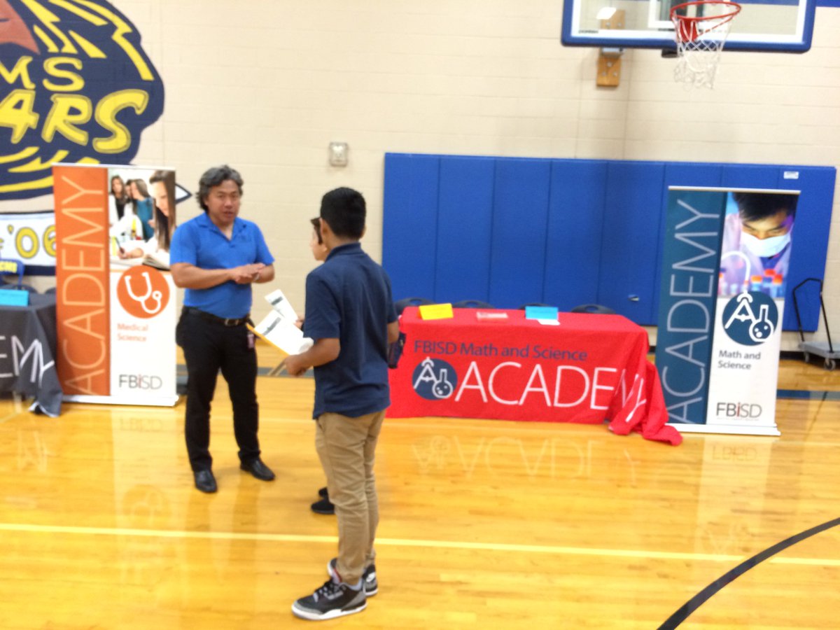 HS Program recruitment begins this week <a href="/MCMSCoogs/">Missouri City Middle School</a>! <a href="/FB_IBMA/">International Business & Marketing Academy</a> <a href="/fbgsa/">Global Studies Academy</a> <a href="/DHSMathScience/">DullesMathScience</a> <a href="/elkinsengineers/">Engineering Academy</a> <a href="/MedSciAcademy/">MedSci Academy</a> <a href="/HHS_Canes/">Hightower High School</a> <a href="/THS_Tigers/">Travis High School</a>