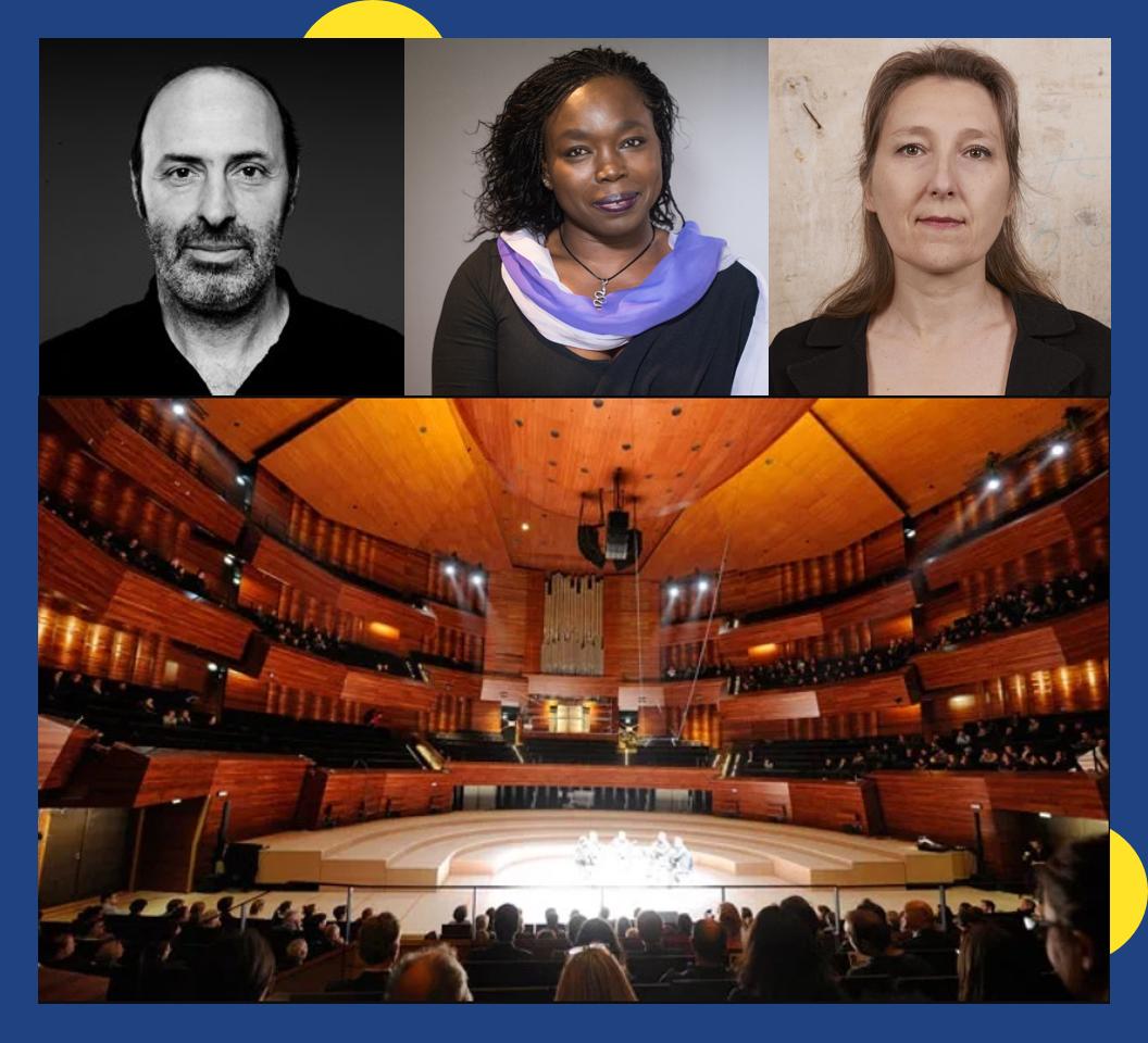 Médias en Seine (@mediasenseine) on Twitter photo « Comment raconter le réel ? »
Séance d’ouverture en présence de <a href="/CedricKlapisch/">Cédric Klapisch</a> , Marie Darrieussecq, Fatou Diome et <a href="/SandrineTreiner/">Sandrine Treiner</a>.
Rendez-vous à 9h à l’Auditorium de la @Maisondelaradio 📻 « Comment raconter le réel ? »
Séance d’ouverture en présence de <a href="/CedricKlapisch/">Cédric Klapisch</a> , Marie Darrieussecq, Fatou Diome et <a href="/SandrineTreiner/">Sandrine Treiner</a>.
Rendez-vous à 9h à l’Auditorium de la @Maisondelaradio 📻