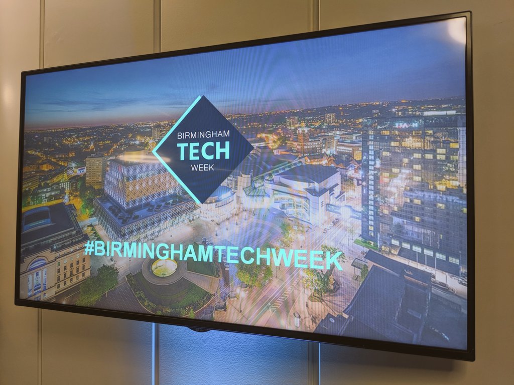 We're excited to see a full house at the launch of the very first <a href="/BirminghamTech/">Birmingham Tech Week</a> at <a href="/millenniumpoint/">Millennium Point</a>! Proof that we're a city that takes tech seriously #BirminghamTechWeek