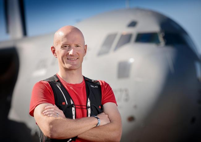 Well done Flight Lieutenant Tom Mountney of No. 99 Squadron for running a 450-mile ultra-marathon raising over £6,700 for charity.  bit.ly/35aT7CP #rafa #running #RAF #charity
