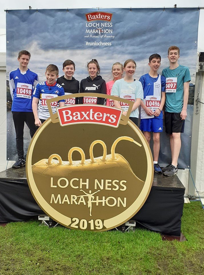 WebstersHighPE's tweet image. Well done to 8 of our pupils who took part in the Team 5km @nessmarathon Running Festival. They ran brilliantly &amp;amp; finished under 30 minutes. Thanks to parents for driving them there &amp;amp; to Shauney Watson for training them &amp;amp; being Team Leader on the day. @ActiveSchAngus #activeangus