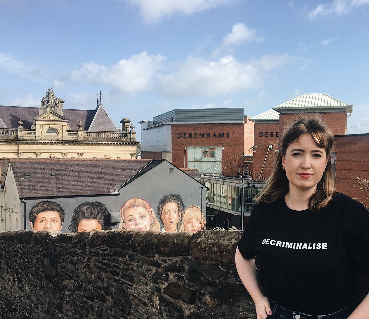 eimearod's tweet photo. leaving Derry happy knowing that when I come back at Christmas abortion will be Decriminalised
and Same-sex marriage will finally be legalised ✊✊
#derrygirlsforchoice https://t.co/gdGB0RLzDI