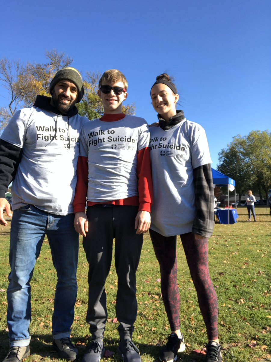 CsSandover's tweet photo. A great weekend event with some awesome volunteers. #OutoftheDarkness walk to end suicide. #onematters #communitysupport https://t.co/VsCSPFwHm6