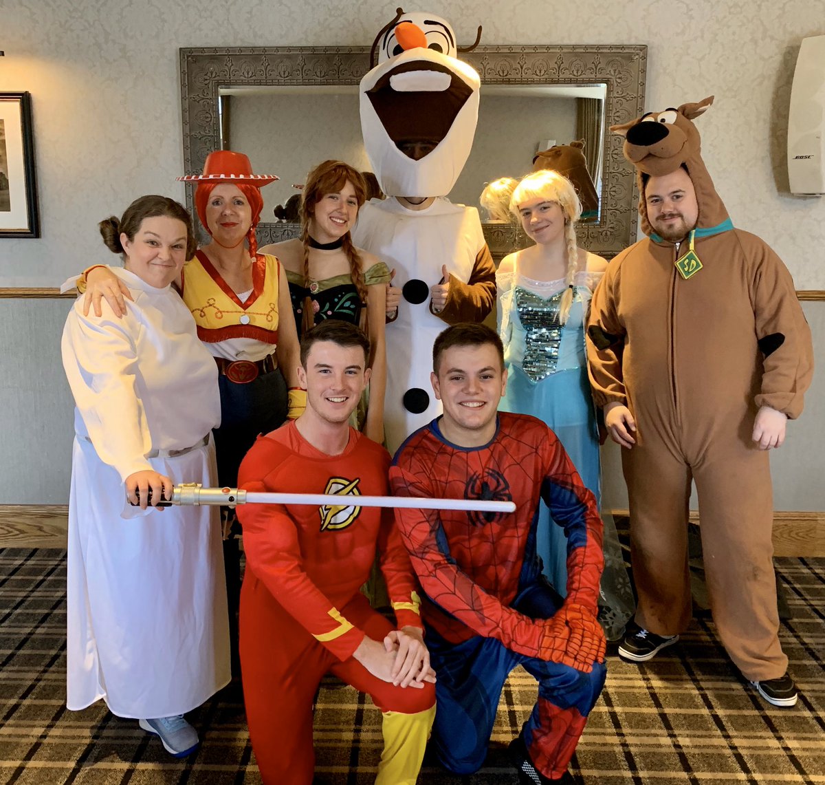 We had a great day yesterday when we invited some wish families from <a href="/whenyouwishUK/">When You Wish</a> to <a href="/TheBusbyHotel/">BusbyHotel</a> here’s some of our team. Well done to everyone involved 👏 #wishes #makingadifference