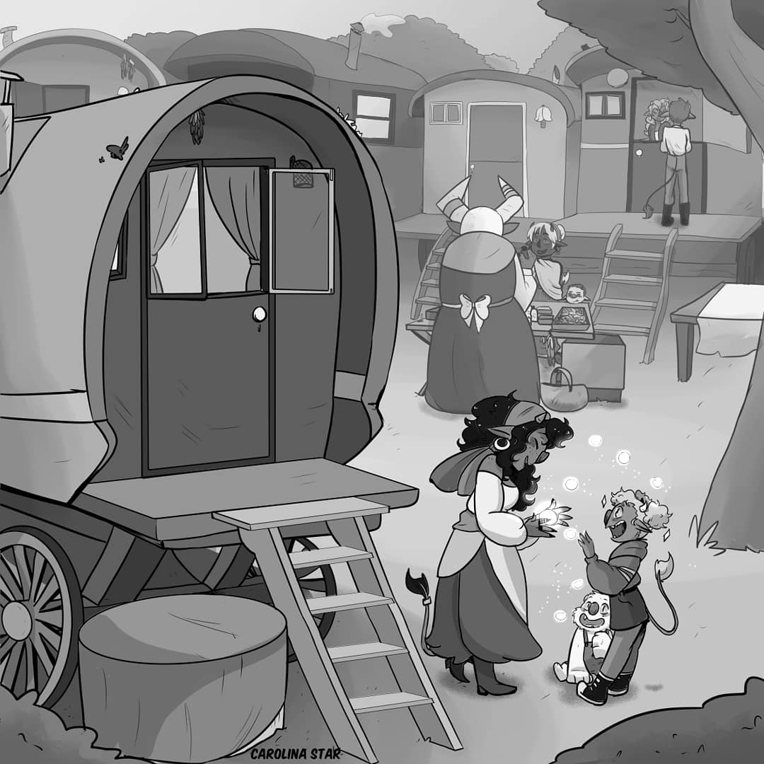 carolina_star's tweet photo. Day 7: Enchanted

(information in the second Pic and below) 
.
.
#inktober #inktober2019 #troll #day7 #day7enchanted #enchated #caravan #fantasy #magic #gypsyvardo #gypsy #witch https://t.co/cHRyTqYEH2