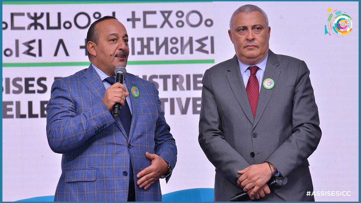 AssisesICC's tweet photo. Retour en images sur la séance de clôture des 1ères #AssisesICC par M. @MedLaarej , Ministre de la Culture et de la Communication, et M. @Salahmezouar , Président de la @CGEM_MA . https://t.co/MJgS65DPcZ
