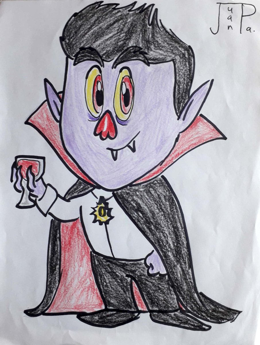 JuanpaDraws's tweet photo. Mis Vampiros les chupará la sangre 😈🧛‍♂️🧛‍♀️🦇 #Vanpires #Halloween2019 #Monsters #OCs #MyArt https://t.co/nPSwALTIpR