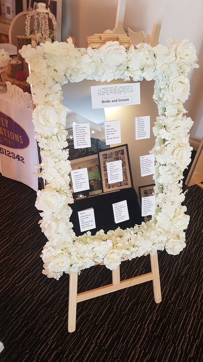 Flower frame 
Available for hire 
Contact simply celebrations