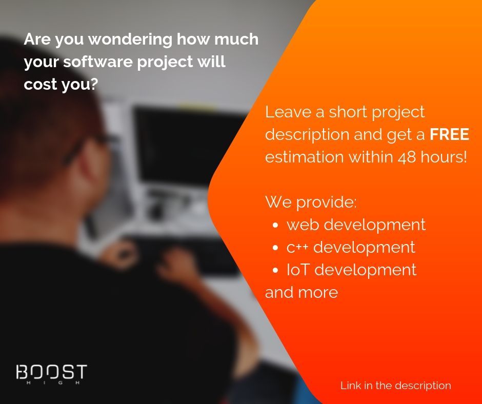 BoostHighEU's tweet image. Get a FREE estimate for your project by filling this quick form ➡️buff.ly/2IsD1KU 
#webdevelopment #cppdevelopment #iotdevelopment #projectestimate