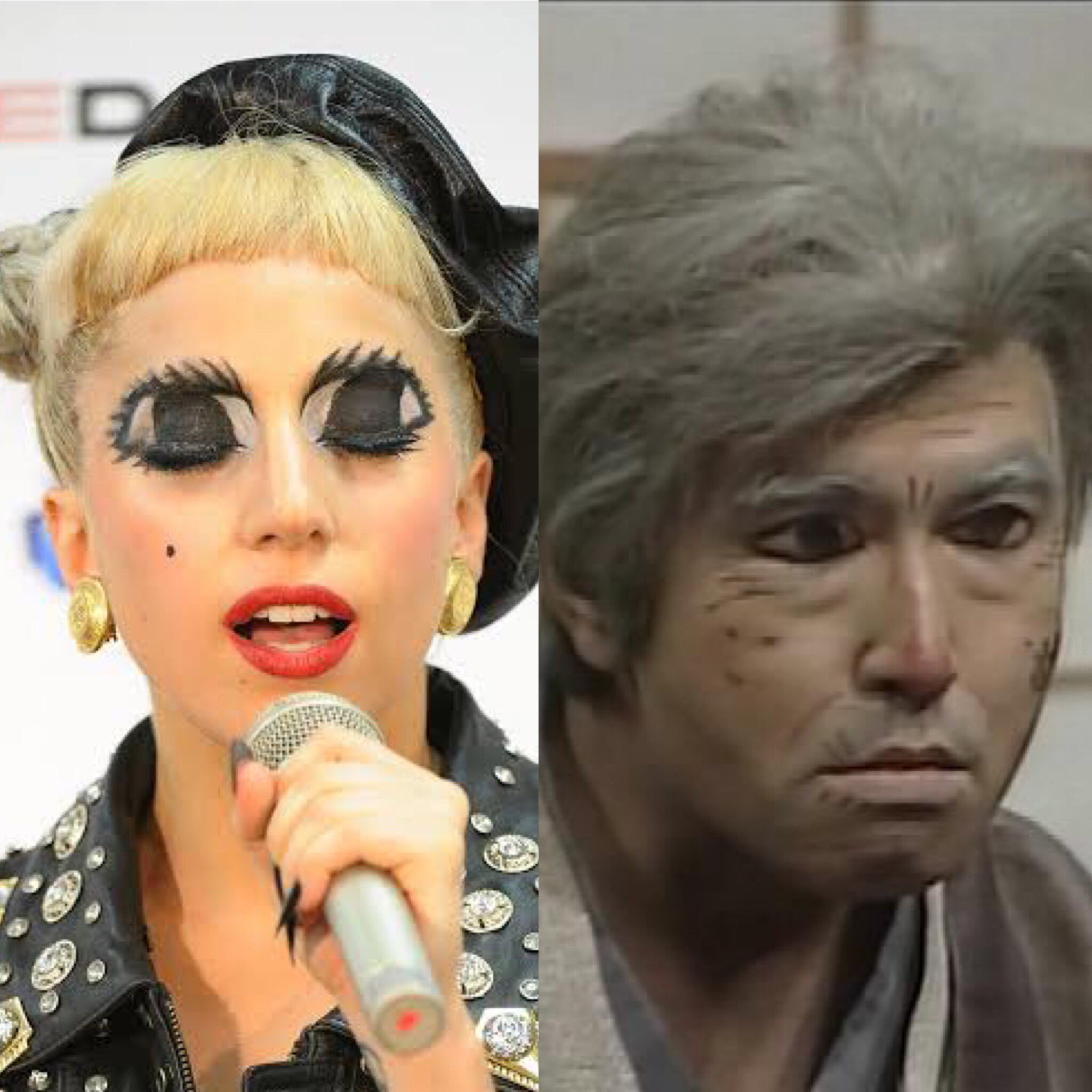 Merry در توییتر 明日からはじまる2日間の研修 ひたすら聞くだけで眠たいと思う レディガガか志村けんの様に 瞼に目を描こうかと思っている