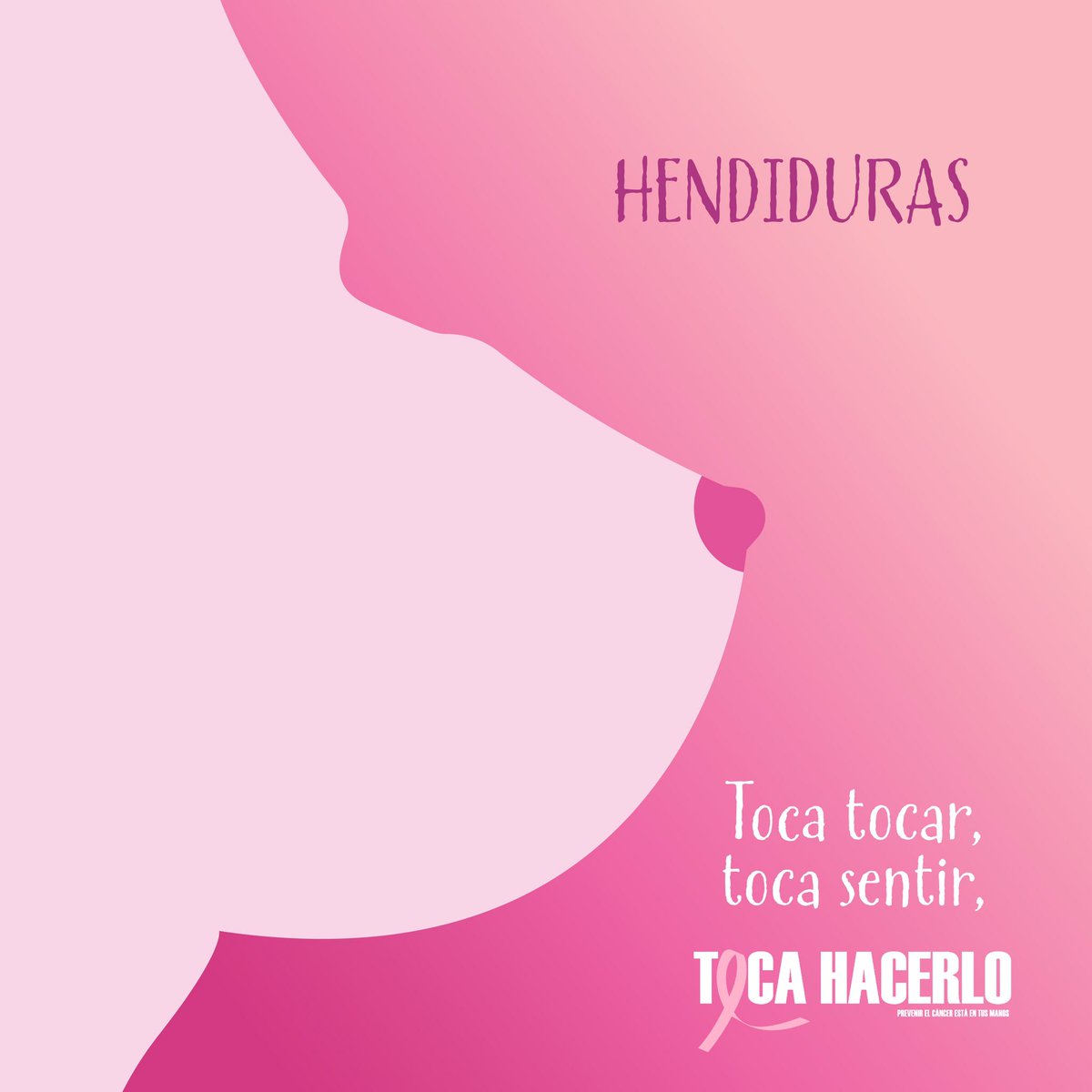 TocaHacerlo's tweet photo. Pon mucha atención a las señales de alerta del cáncer de mama. 
#TocaTocar #TocaSentir #TocaHacerlo https://t.co/TgsxtsUwZS