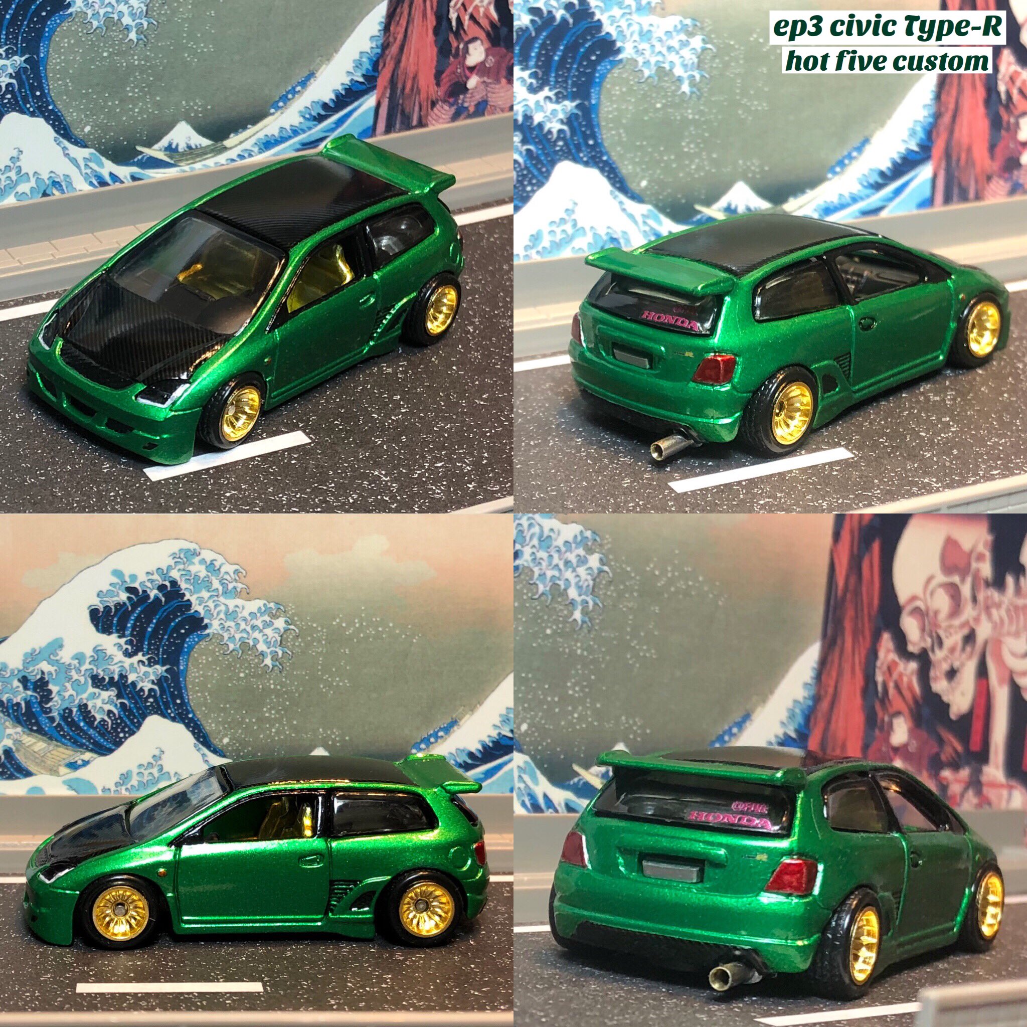 Hot Five Custom على تويتر マフラーがちょっと長すぎたようです Honda Ep3 Civic Typer Hotweelscustom Hotwheels Jdm Stance ホンダ シビック ホットウィール改造 ホットホイール ミニカー改造 T Co Vuuszmefgl