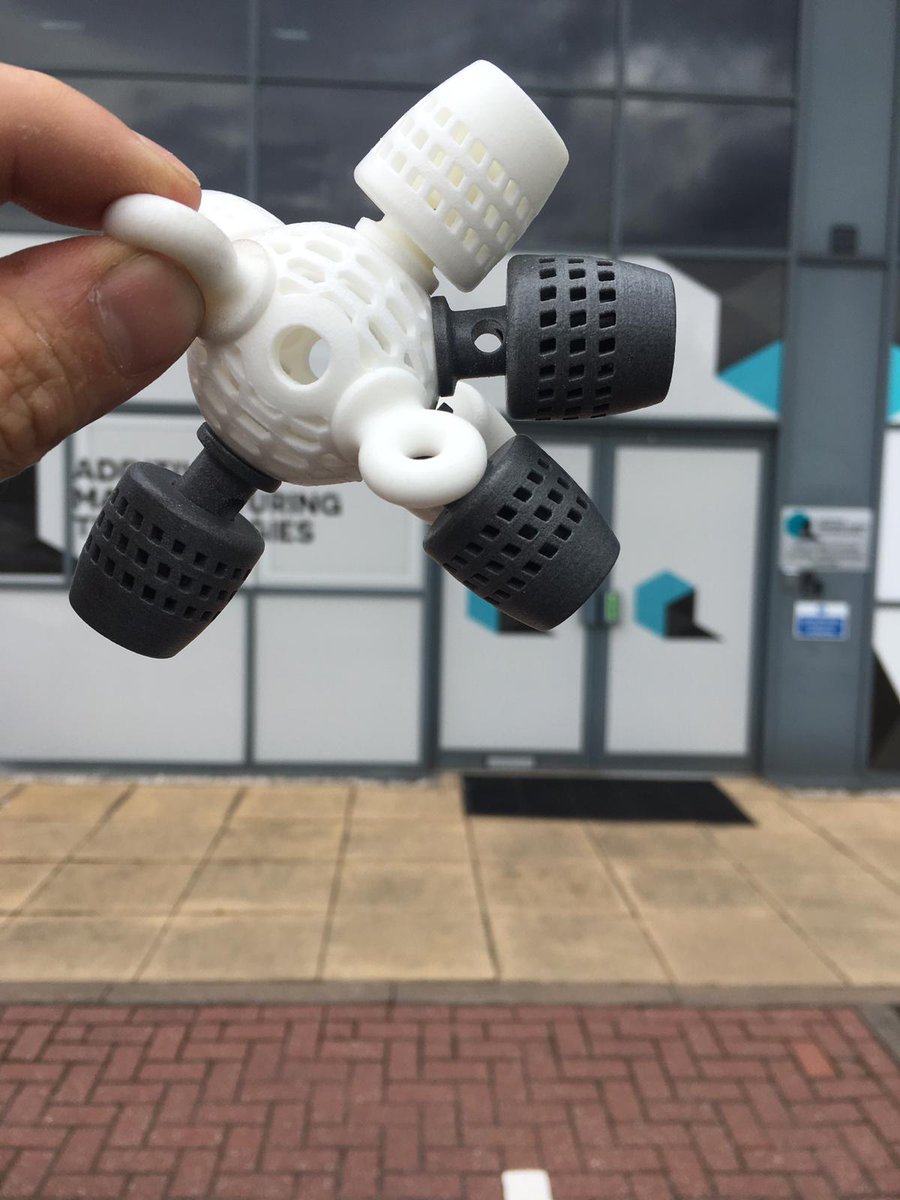 amtpostpro's tweet photo. The 6,061 #3Dprinted components featured on @addmantech’s unique stand @Formnext_expo have been printed by @MaterialiseNV, and #postprocessed using AMT’s automated #PostPro3D platform. Hall 12.1, Booth E61 https://t.co/cXTEqzPdi6