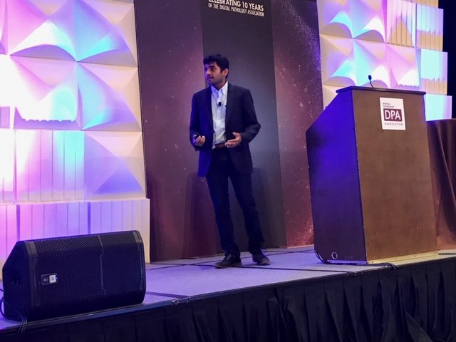 dpatweet's tweet photo. "Similar Image Search for Histopathology" - Narayan Hegde, MS; @Google Google #PathVisions19 #ClinicalTrack https://t.co/qMKPzLqWYM