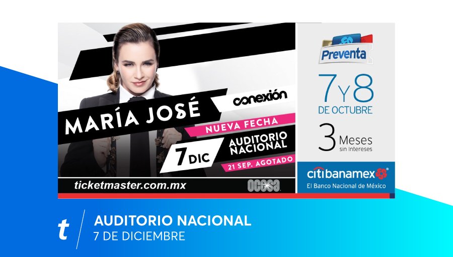 Ticketmaster México on Twitter: "⚠ Preventa @Citibanamex en 3, 2, 1 ⚠