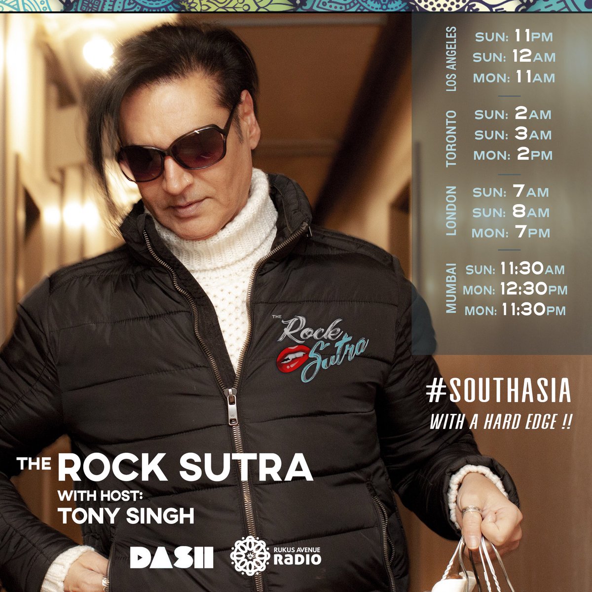 Sirensofshanti's tweet photo. Make shopping more exciting while listening to The Rock Sutra today at 2 pm EST on Rukus Avenue Radio https://t.co/S5CPjbjbiF or download the Dash Radio App. #TheRockSutra #DashRadio #PBN  #SirensofShanti #PunjabiByNature #SOS #RukusAvenueRadio #SouthAsia with a #HardEdge!! https://t.co/JmnPEfk0yJ