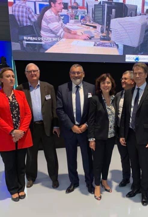 grandalbigeois's tweet image. Inauguration de la nouvelle usine de l’entreprise #albigeoise #mecanumeric située sur #eco2rieumas. Spécialisée dans la fabrication de machines-outils, l’entreprise est l’un des cinq plus gros employeurs du @grandalbigeois dans le domaine industriel.